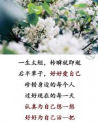 美好事物的珍惜与分享
